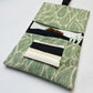 Handmade Tobacco Pouch | Green Paisley Tobacco Storage Cover