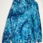 XL | Ice Dye Ocean Blue Hand Dyed Pullover Hoodie