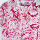 S | Ice Dye Pink Hand Dyed Ice Tie Dye T-Shirt