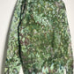 L | Ice Dye Dark Green and Purple Hand Dyed Sweatshirt
