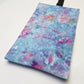 Handmade Ice Dye Tobacco Pouch | Purple Tobacco Storage Cover