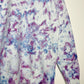 L | Ice Dye Lilac Hand Dyed Sweatshirt