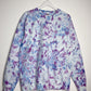 L | Ice Dye Lilac Hand Dyed Sweatshirt