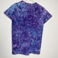 S | Purple Ice Dye T-Shirt