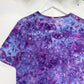 L | Purple Ice Dye T-Shirt