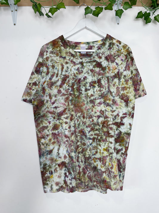 L | Mushroom Brown Ice Dye T-Shirt