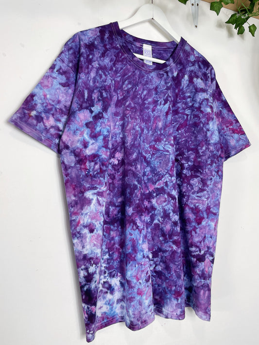 XL | Purple Ice Dye T-Shirt