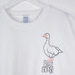 Silly Goose - Hand Embroidered Unisex T-Shirt