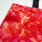 Handmade Ice Dyed Tobacco Pouch | Red Tobacco Storage Cover