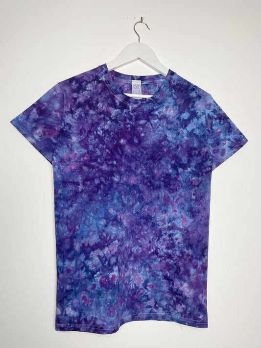 S | Purple Ice Dye T-Shirt