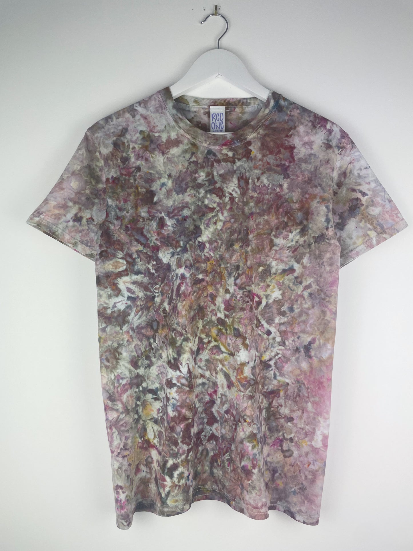 S | Mushroom Brown Ice Dye T-Shirt