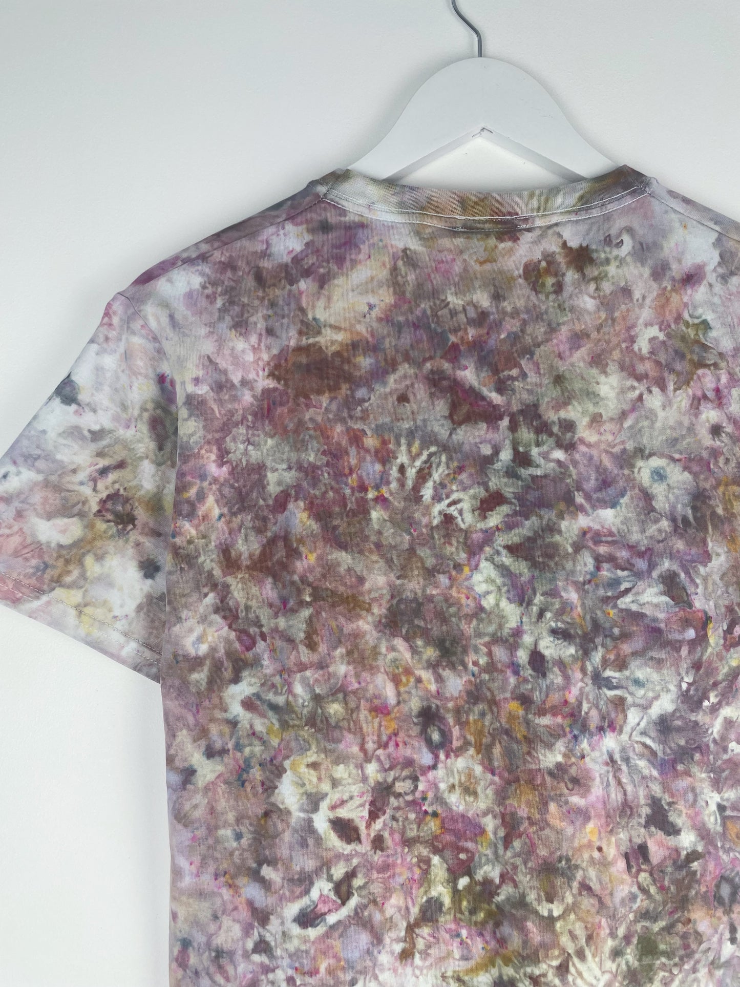 S | Mushroom Brown Ice Dye T-Shirt