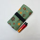 Handmade Tobacco Pouch | Multicolour Circle Print Tobacco Storage Holder