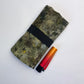 Handmade Dark Brown Ice Dyed Tobacco Pouch