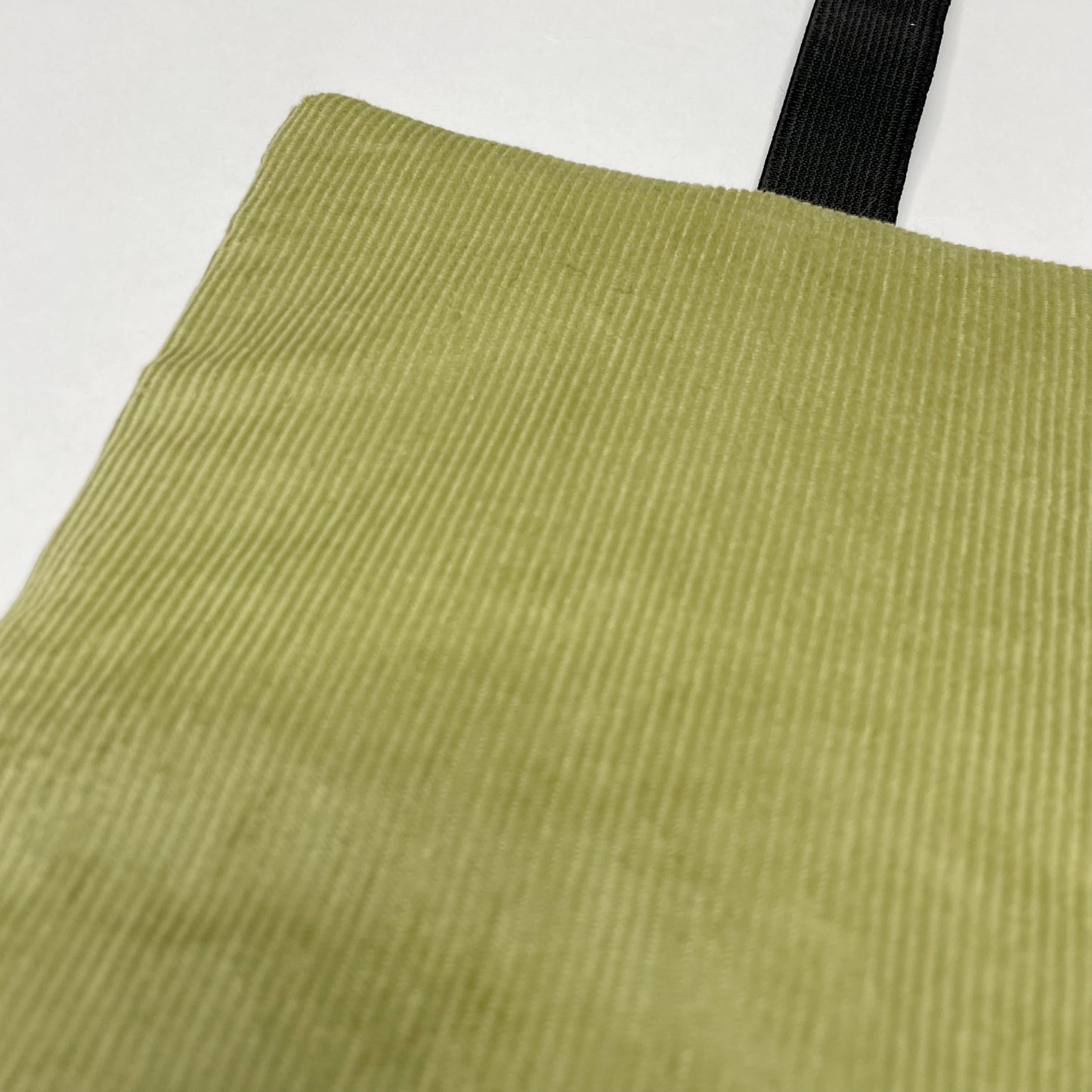 Handmade Tobacco Pouch | Sage Green Corduroy Tobacco Storage Cover