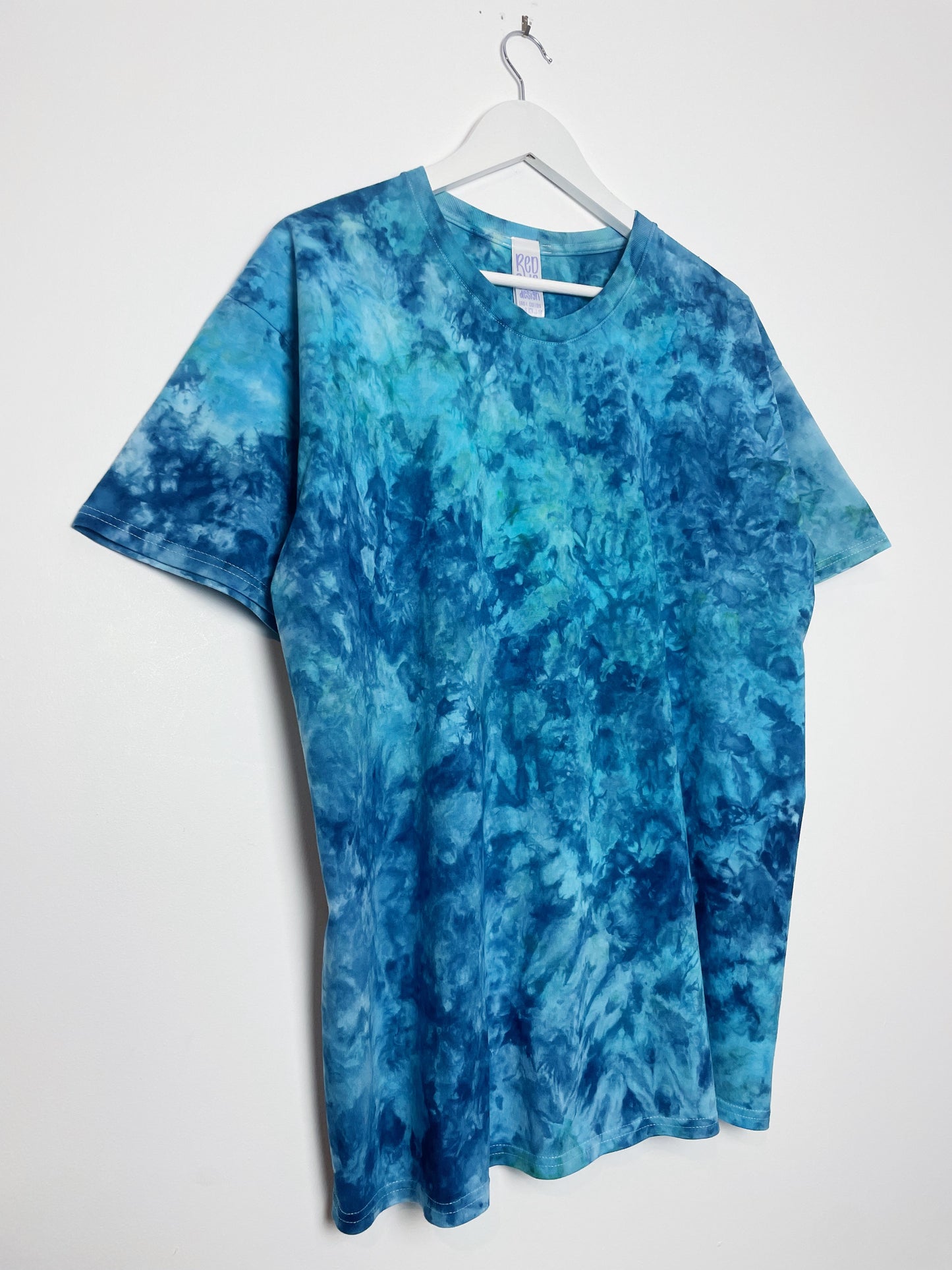 XL | Ocean Blue Ice Dye T-Shirt