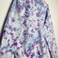 L | Ice Dye Lilac Hand Dyed Sweatshirt