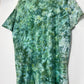 XL | Ice Dye Dark Green Hand Dyed Ice Tie Dye T-Shirt