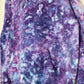 L | Ice Dye Purple Hand Dyed Pullover Hoodie