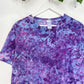 L | Purple Ice Dye T-Shirt