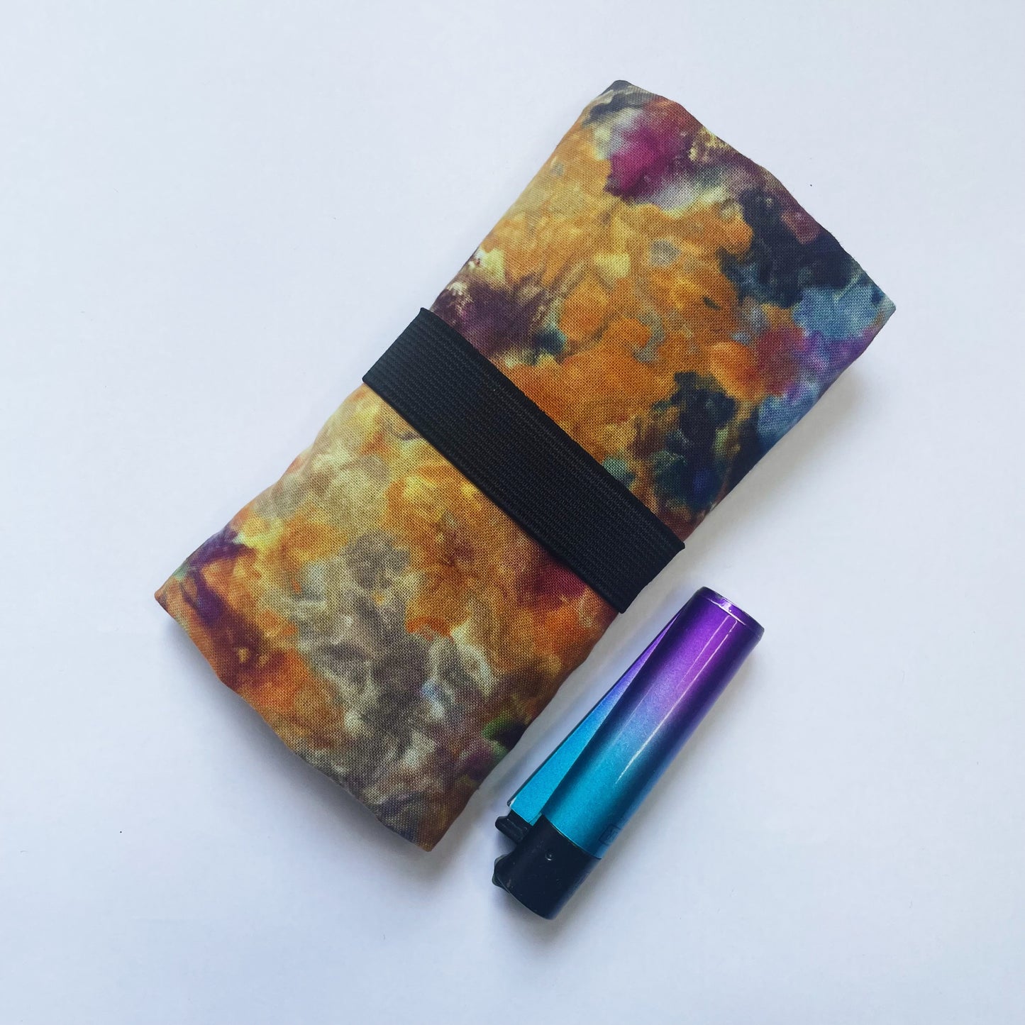 Handmade Ice Dyed Tobacco Pouch