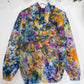 M | Ice Dye Blue Sunrise Multicolour Hand Dyed Pullover Hoodie