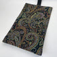 Handmade Tobacco Pouch | Black Paisley Tobacco Storage Cover