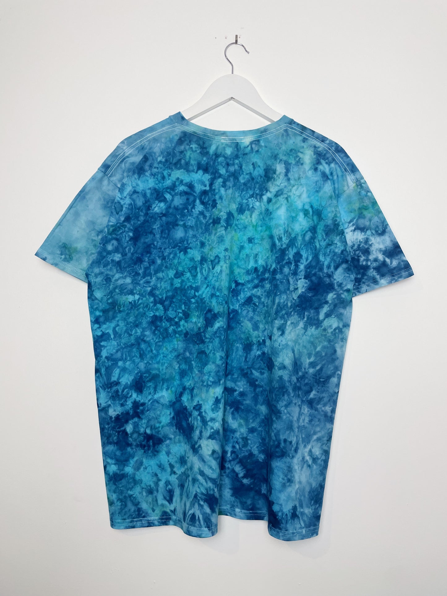 XL | Ocean Blue Ice Dye T-Shirt