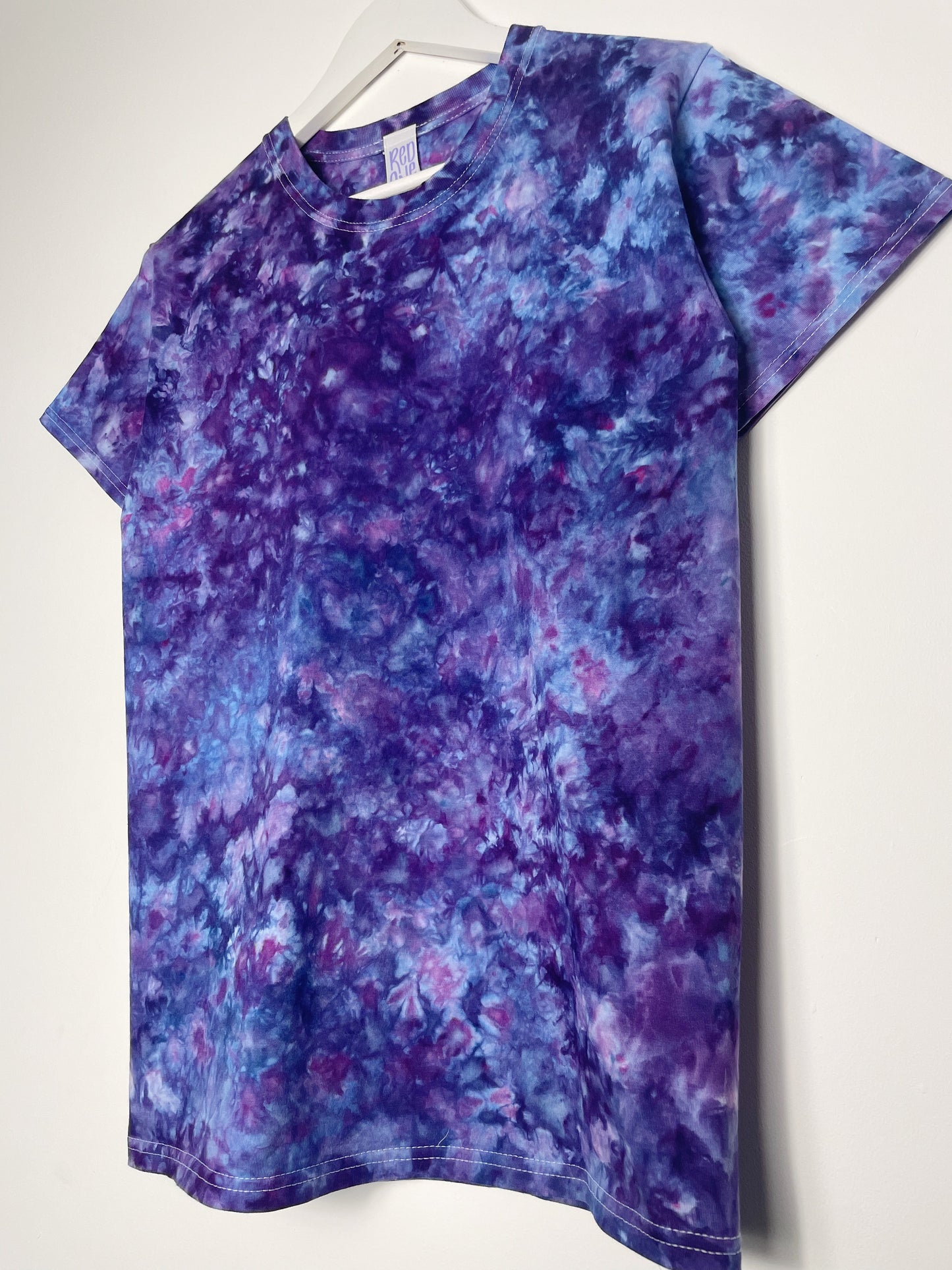 S | Purple Ice Dye T-Shirt