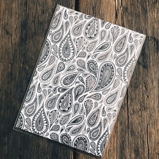 A5 Paisley Art Print