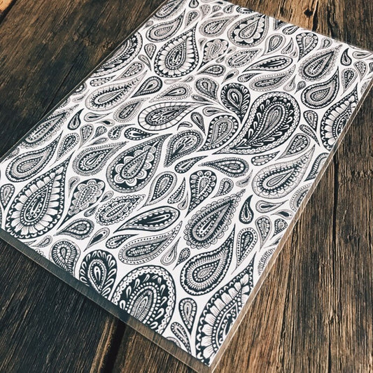 A5 Paisley Art Print