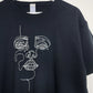 Hand Embroidered Abstract Face T-Shirt