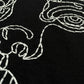 Hand Embroidered Abstract Face T-Shirt