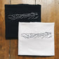 Mountain Lineart Hand Embroidered T-Shirt
