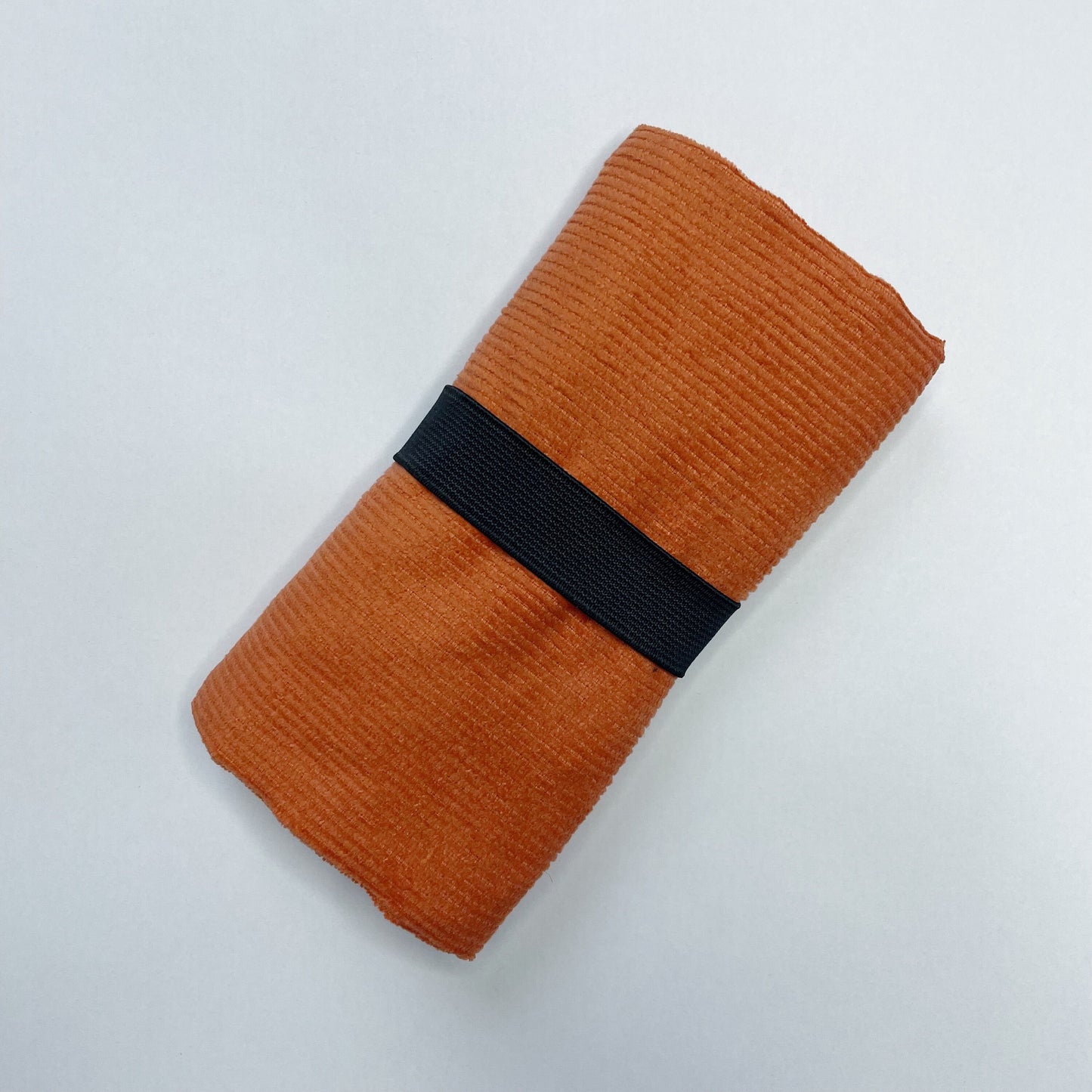 Handmade Orange Corduroy Tobacco Pouch