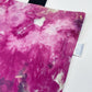 Pink Ice Dye Handmade Tote Bag | Re-useable Cotton Ice Tie Dye Bag