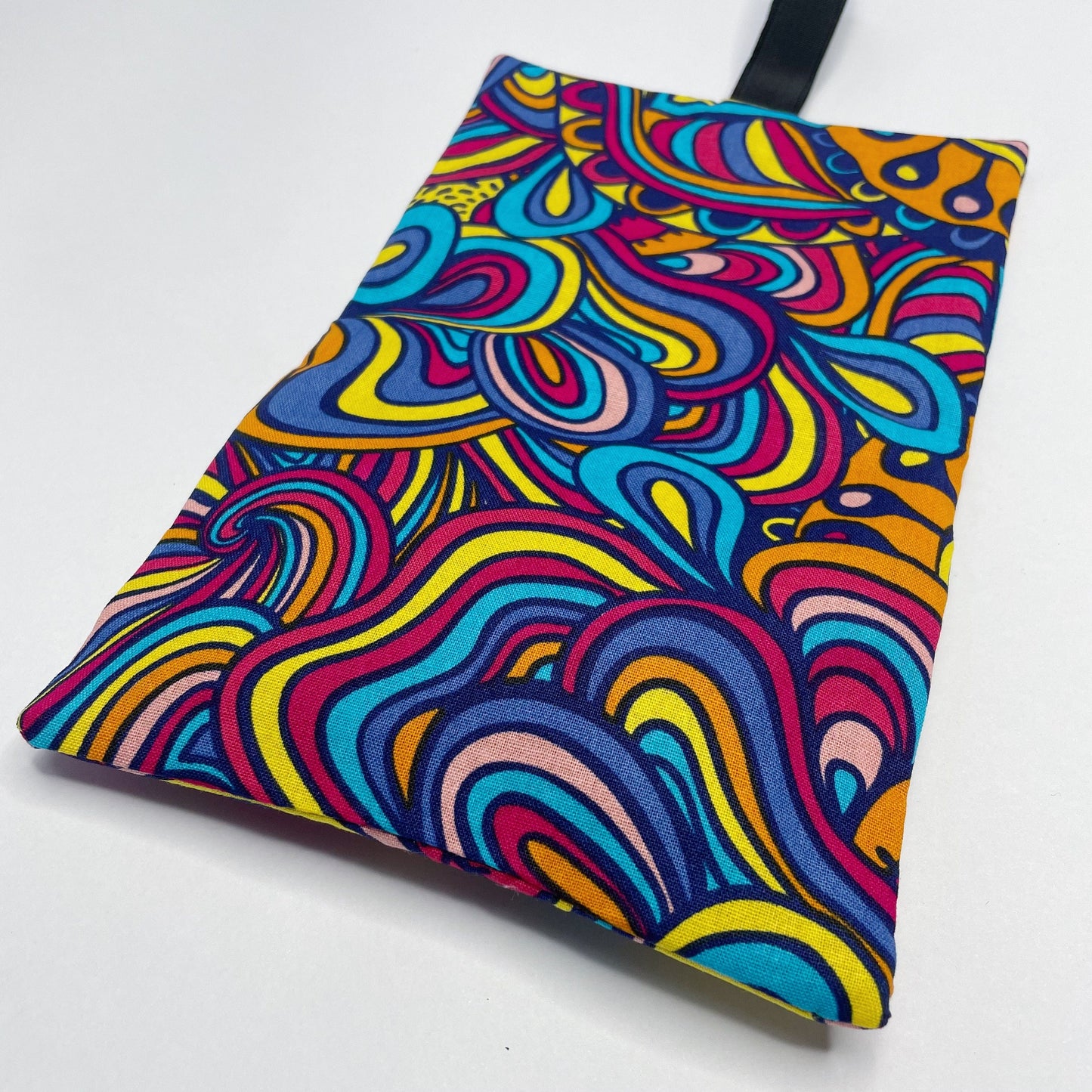 Handmade Tobacco Pouch | Abstract Print Tobacco Storage Cover