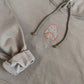 Mushroom Hand Embroidered Unisex Hoodie