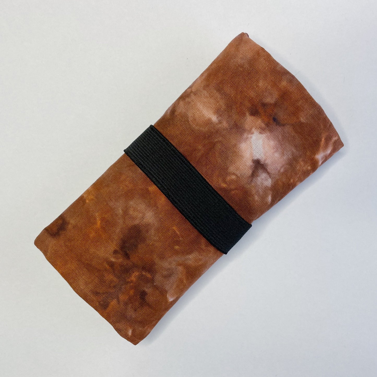 Handmade Brown Ice Dyed Tobacco Pouch